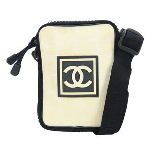 CHANEL Black Logo Shoulder Bag